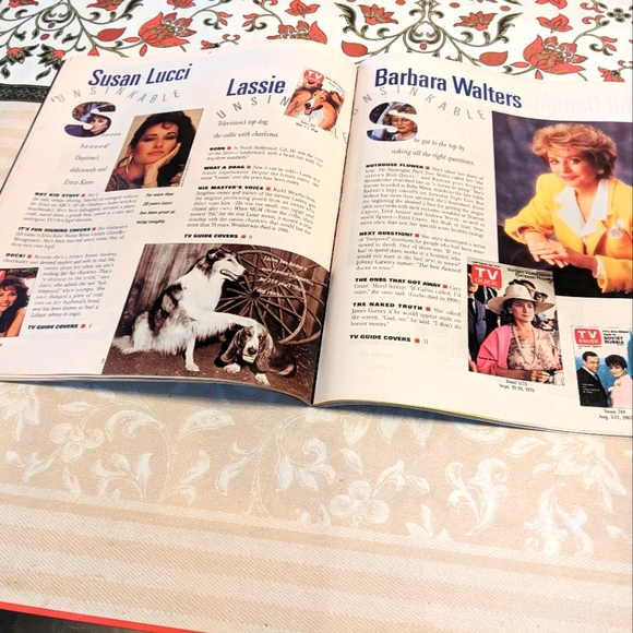 TV Guide's 2000th Commemorative Issue July '91 Excellent Condition! Collector's! - Picture 6 of 7